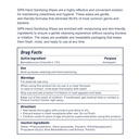 SIPA Hand Sanitizing Wipes 100 WIPES/CANISTER, Soft Textured Wipes, Fresh Scented Wipes (4 CANISTERS)