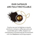 Nespresso Capsules Vertuo, Double Espresso Scuro, Dark Roast Espresso Coffee, 30-Count Coffee Pods