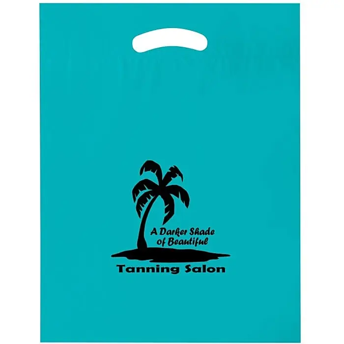 Recyclable Reinforced Handle Plastic Bag - 15" x 12"  #GVS25146625-1512