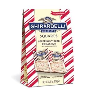 Ghirardelli Chocolate Squares Peppermint Bark Collection, 16.7 oz.