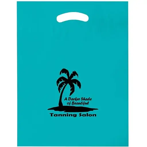 Recyclable Reinforced Handle Plastic Bag - 15" x 12"  #GVS25146625-1512